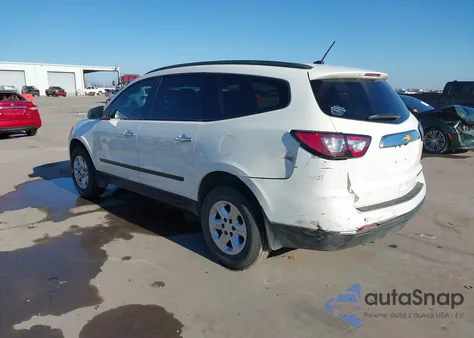 2015 Chevrolet Traverse Ls z USA, uszkodzony, nr VIN 1GNKRFKD0FJ143851